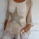 Alice™ - Chic Crochet Knit Top