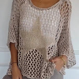 Alice™ - Chic Crochet Knit Top