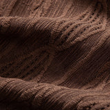 Geometric Jacquard Cuban Shirt