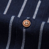 Cotton Brot Strangement Butt Up Shirt