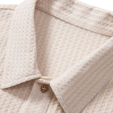 Knitted Waffle Polo