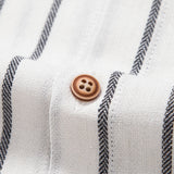 Cotton Brot Strangement Butt Up Shirt