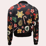 JORJA - Stylish Women's Christmas Coat for a Festive Look