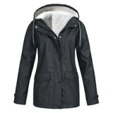 Karen | Women's Button Front Hooded Jacket