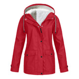 Karen | Women's Button Front Hooded Jacket