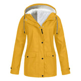 Karen | Women's Button Front Hooded Jacket