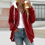 Kay | Women's Hooded Zip-Up Longline Coat
