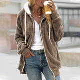 Kay | Women's Hooded Zip-Up Longline Coat