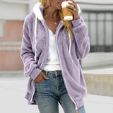 Kay | Women's Hooded Zip-Up Longline Coat