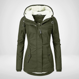 Lena | Women's Hooded Fleece Lined Jacket