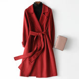 Lisa | Women's Belted Wrap Coat