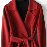 Lisa | Women's Belted Wrap Coat