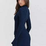 Amelia™ - long Sleeve Mini Dress