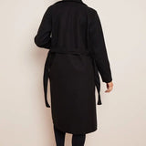 Maria | Women's Double Breasted Long Coat
