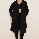 Maria | Women's Double Breasted Long Coat