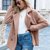 Mary | Women's Teddy Double-Breasted Coat