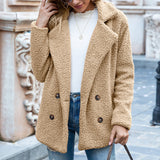Mary | Women's Teddy Double-Breasted Coat