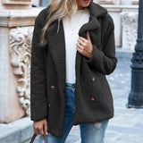 Mary | Women's Teddy Double-Breasted Coat