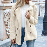 Mary | Women's Teddy Double-Breasted Coat