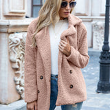 Mary | Women's Teddy Double-Breasted Coat