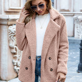 Mary | Women's Teddy Double-Breasted Coat