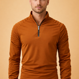 Marco Bellini | Performance Zip Neck Long Sleeve For Men