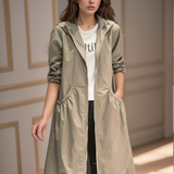 Mia | Women's Longline Hooded Jacket