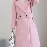 Nancy | Women's Belted Long Coat