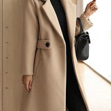 Nancy | Women's Belted Long Coat