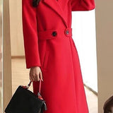 Nancy | Women's Belted Long Coat