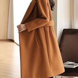 Nancy | Women's Belted Long Coat