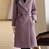 Nancy | Women's Belted Long Coat