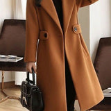 Nancy | Women's Belted Long Coat