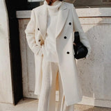 Paige | Women's Double-Breasted Long Coat