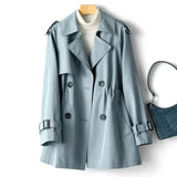 Pamela | Women's Double-Breasted Trench Coat