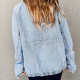 Patricia | Women's Zip-Up Bomber Jacket