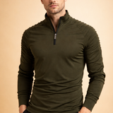 Marco Bellini | Performance Zip Neck Long Sleeve For Men