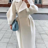 Rachael | Women's Double Breasted Long Coat
