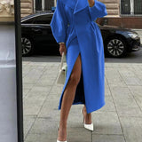 Rachael | Women's Double Breasted Long Coat