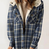 Rachael | Women's Hooded Plaid Jacket
