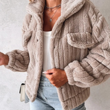 Rachel | Women's Sherpa Collared Jacket