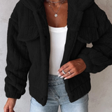 Rachel | Women's Sherpa Collared Jacket