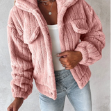 Rachel | Women's Sherpa Collared Jacket