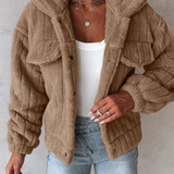 Rachel | Women's Sherpa Collared Jacket