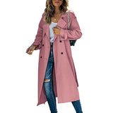 Renee | Women's Double Breasted Long Coat