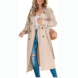 Renee | Women's Double Breasted Long Coat