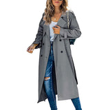 Renee | Women's Double Breasted Long Coat