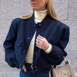 Robin | Women's Cropped Bomber Jacket