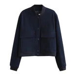 Robin | Women's Cropped Bomber Jacket