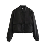 Robin | Women's Cropped Bomber Jacket